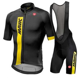 RX MAVIC Cycling Jersey Set, Breathable Cycling Shirt, Summer Clothing, Mountain Bike Riding Clothes, Triathlon