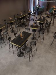 Light Luxury Industrial Bar Clear Bar Dining Barbecue Bar Bar Chair Stool Casual Music Restaurant Bar Chairs