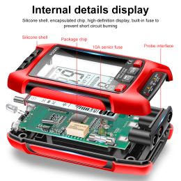 Digital Multimeter True RMS Auto Electrical Capacitance Metre AC DC Voltmeter ammeter Transistor Tester Mmultimetro electric