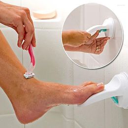 Bath Mats Punch-free Non-bending Bathroom Shower Pedal Shaving Leg Walker Grip Suction Cup Non-slip Washing Feet