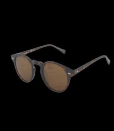 WholeGregory Peck Brand Designer men women Sunglasses oliver Vintage Polarised sung186 retro Sun glasses de sol OV 5185731595