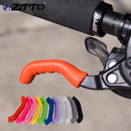ZTTO Bicycle Brake Handle Cover Non-slip Silicone Cover Bike Brake Lever Protector Covers Removable MTB Bike Fixed Gear Sleeves