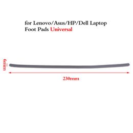 1Pcs Universal Laptop Rubber Feet For Lenovo/Asus/HP/Dell Laptop Anti-Slip Mat Bottom Case Foot Pad Laptop Rubber Strip 230mm