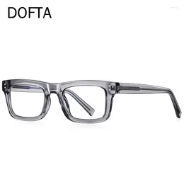 Sunglasses Frames DOFTA TR Optical Myopia Glasses Frame Men Square Computer Male Classic Full Prescription Eyeglasses Gafas 5998