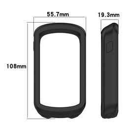 Stopwatch Silicone Case Dustproof Anti-drop Bike Speedometer Watch Protective Cover Replacement Accessories for Garmin Explore 2