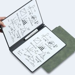 Erasable Whiteboard A4 A5 Notebook SetWith Marker And Blackboard EraserOffice Meeting Writing Board Notepad CS95 240409