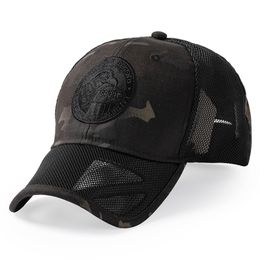 2024 Big Head Man Plus Size Mesh Baseball Cap Adult Outdoors Camo Sun Hat Sport Snapback Hats Dad Trucker Caps XL 60cm 62cm 64cm