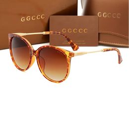 Luxus g Sonnenbrille Spiegel lesen Modebrahmen für Gläser Designer Ggiye Sonnenbrille Männer Frauen Brille im Freien mit Kasten