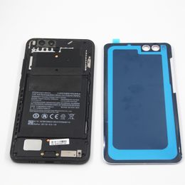 Plastic for xiaomi mi note 3 battery cover rear door housing replacement back cover of xiaomi mi note 3 plastic embossed patter