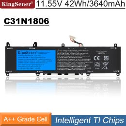 Batteries KingSener C31N1806 3ICP5/58/57 Laptop Battery For ASUS VivoBook S13 S330FAEY001T S330UA S330UNEY011 X330UA ADOL13F 11.55V 42WH