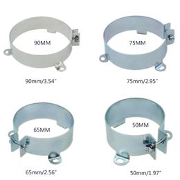 Dropship Capacitor Clamp Durable Capacitor Bracket Clamp Holder Clap 50mm 65mm 75mm 90mm Mounting Clip 2Pcs/Set Amp DIY