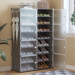 Shoe Cabinet Hallway Shoe Rack Nordic Shoe Storage Organizer Ultrathin Closed Shoe Shelf Vertical Space Saving Cabinet Furniture