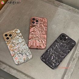 For Vivo V27 V27 Pro V27E V25 V25E X80 Lite Y77 Y77E Tin Foil Back Case Stone Pattern Glossy Plating Soft Cover