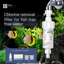 Aquarium Filter Fish Tank Tap Water Removal Of Chlorine Water Purifier Cartridge Romval The Cholorine,Water Filter Replacement