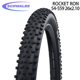 SCHWALBE 26" inch ROCKET RON 54-559 26x2.10 MTB Off-Road XC Tracks Bike Folding Tyres Mountain Bicycle Tyre Cycling Parts