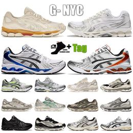 2024 New Marathon Vintage Ivy Trainers Tigers Running Shoes Aqua Asix Gel NYC Orange Outdoor Shoe Japan Sports Concrete Lace-up Silver Walking White Leather Sneakers