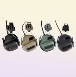 Tactical Electronic Shooting Earmuff Anti-noise Headphone Sound Amplification Hearing Protection Helmet Headset Accessories9810119