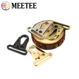 4/10Pcs Metal Trigger Snap Hook Carabiner Spring Clip Clasp Dog Collar Leash Belt Buckle Keychain Bag Strap Hardware Accessories