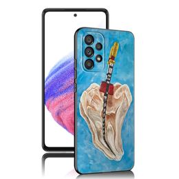 Dentist Tooth Pattern Phone Case For Samsung Galaxy A13 A22 A32 4G A53 A73 5G A21 A30 A50 A52 S A12 A23 A31 A33 A51 A70 A71 A72