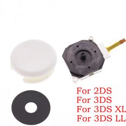 1set Plastic Hard Thumbstick Thumb Stick joystick + Cap +PAD for 2DS 3ds 3ds xl for New 3DS 3DSXL XL LL/ New 2DS XL LL