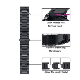 20mm 22mm Watch Strap For Polar Ignite 2/Vantage M M2/Grit X pro Wrist Band Metal Bracelet For Polar Unite / Ignite2 Watchband