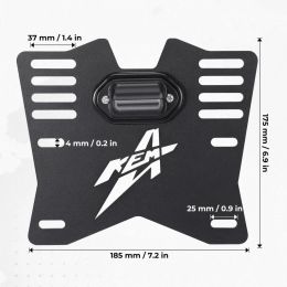 ATV/UTV License Plate Holder for Can-am X3 Outlander Compatible with Polaris RZR Sportsman for Cf moto for Yamaha Snowmobile