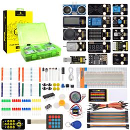 Keyestudio STEM Complete IOT Starter Kit For Arduino UNO DIY Electronics Sensor Kit Support Scratch Graphical Programming