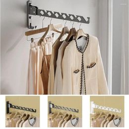 Hangers Wall-mounted Adjustable Angle Clothes Hanger Heavy Duty Collapsible Coat Dryer Large Loading-bearing Space Saving