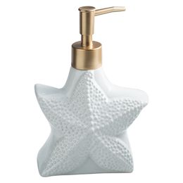 European Ocean Starfish Bathroom Accessories Household Starfish Ceramic Wash Cup Soap Dispenser Soap Dish Bathroom Organiser New