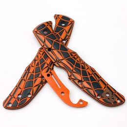 1pair G10 Blade Handle Grips for Spider Endua 4 C10 Folding Knife Patch Material Spider Web Grips DIY Accessories