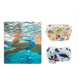 Cloth Diapers 15 Colours Uni Waterproof Adjustable Pant Baby Reusable Washable Pool Swim Diaper M30481030133 Drop Delivery Kids Materni Otqrk