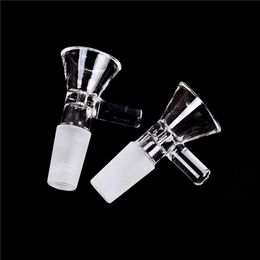 14mm/18mm School Laboratory Glassware Borosilicate Glass Joint Clear Slide Male Glass Bowl w/Handle Funnel Type Bowl Chemistry