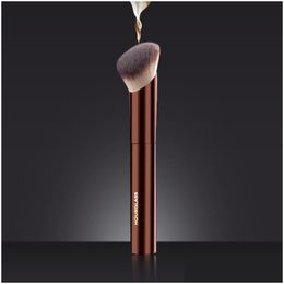 Makeup Brushes Hourglass Ambient Soft Glow Foundation Brush - Slanted Hair Liquid Cream Contour Cosmetics Beauty Tools Drop Delivery H Otlrq