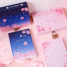 NEW "Sakura Magic" Lock Box Diary Notebook Cute Journal Girls Stationery Gift Notebooks and Journals Agenda Planner