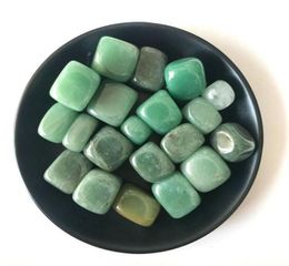 1 Bag 100 g Natural Green Aventurine quartz squar cube Stone crystal Tumbled Stone Size 915mm9547834