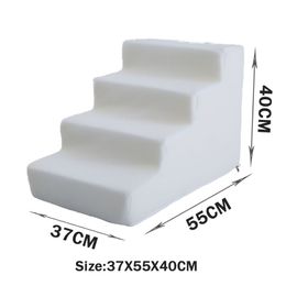 Pet Stairs Toys Cat Dog Ladder 2 3 4 Step Stairs for Dogs Puppy Ramp Detachable Sponge Pet Ladder Accessories