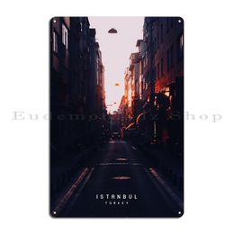 Istanbul Metal Plaque Poster Plates Cinema Bar Cave Personalised Wall Decor Tin Sign Poster