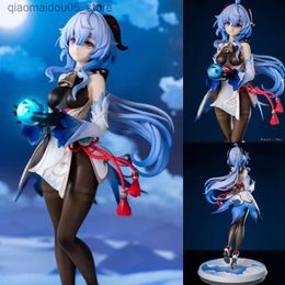 Action Toy Figures 23CM Genshin Impact animated character Ganyu Plenilune Gaze Ver PVC action cute model childrens toy