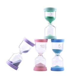 1Pcs Hourglass 1/3/5/10/15/30Minutes Hourglass Sand Watch Sandglass Sand Clock Children Kids Gift Sand Timer Hour Glass Home Dec