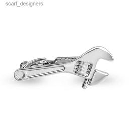 Tie Clips HAWSON 2 inch Tie Clip for Men-Novelty Tool Necktie Bar ClipTie PinSpecial Interesting Gift for Men Y240411