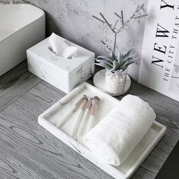 Bathroom Accessory Set, 1pcs Marble Look Bathroom Accessories Sets, Bathroom Toothbrush Holder & Soap Dispenser Set, Home Decor