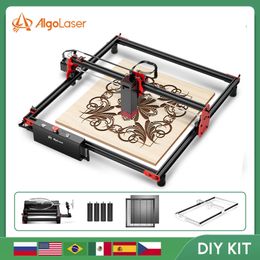 AlgoLaser DIY KIT Laser Engraver Support WIFI Emergency Stop 130W Engraving Cutter Machine 10W Output Power DIY CNC Cutting