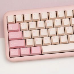 Accessories 173 Keys GMK Circus ABS keycaps Double Shot Cherry Keycaps Minimalist Pink Keycap For MX Switch Gaming Mechanical Keyboard