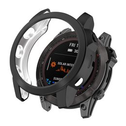 Protector Sleeve Garmin Fenix 7 Smart Watch Protect Shell Protective Frame Plating TPU Case For Fenix7 7S 7X Protective Cover