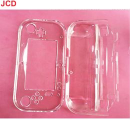 JCD 1pcs For Wii U Gamepad Protective Clear Crystal Soft Case Cover Skin Shell Compatible For WIIU PC Case Game Accessories