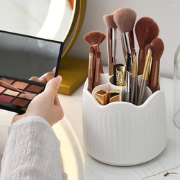 Storage Boxes Transparent Makeup Brush Holder Multipurpose Cosmetic Lipstick Container For Bedroom