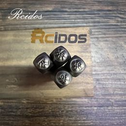 RCIDOS 3MM Flower Line Totems Pattern Design Metal Jewelry Stamps,DIY Bracelet/jewelry symbols steel stamp,1pcs price
