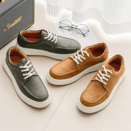 Casual Shoes Men Loafers Luxury Sneakers Designer Spring Summer Breathable Height Increasing Work