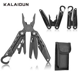 KALAIDUN Pliers Multitool Wire Stripper Crimping Tool Cable Cutter Folding EDC Knife Opener Portable Outdoor Camping Survival Y2006993680