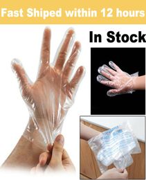 In Stock 500pcs Disposable Plastic Gloves Food Cleaning Catering Protective Hand Fast Shiped within 12 hours9763513